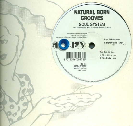 Natural Born Grooves - Soul System | Houzy Records (HZY 004)