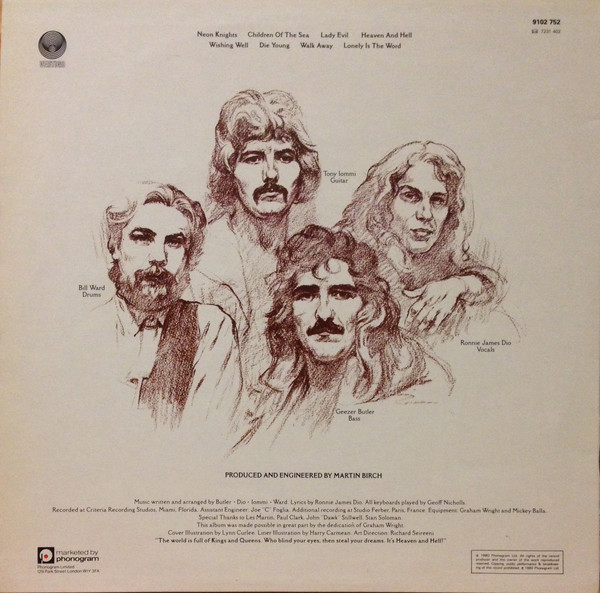 Black Sabbath - Heaven And Hell | Vertigo (9102 752) - 2
