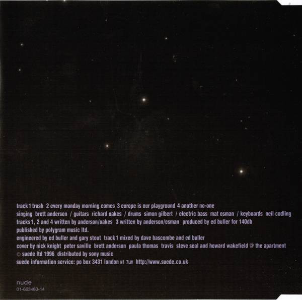 Suede - Trash | Nude Records (NUD 663480 2) - 2