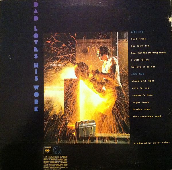 James Taylor - Dad Loves His Work | Columbia (TC 37009) - 2