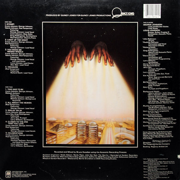 Brothers Johnson - Light Up The Night | A&M Records (SP-3716) - 3