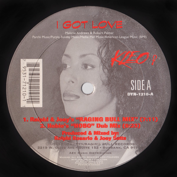 Kleo - I Got Love | Dynasty (DYN-1210) - 2