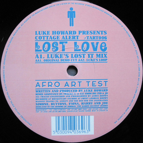 Cottage Alert - Lost Love | Afro Art (TART006) - main