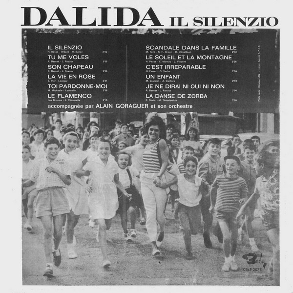Dalida - Il Silenzio | Barclay (CBLP 2075) - 2