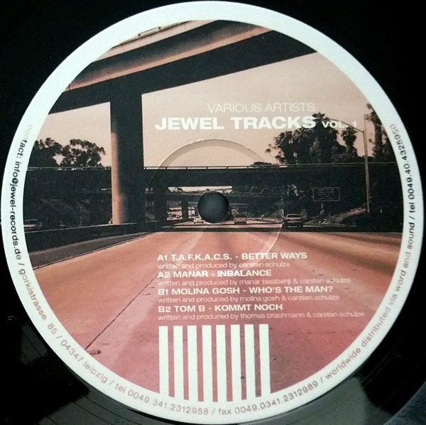 Various - Jewel Tracks Vol. 1 | Jewel Records (Jewel 004) - main Various - Jewel Tracks Vol. 1 | Jewel Records (Jewel 004) - main