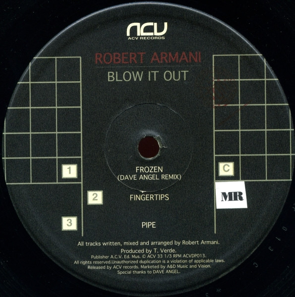 Robert Armani - Blow It Out | ACV (ACVDP 013) - 5 Robert Armani - Blow It Out | ACV (ACVDP 013) - 5