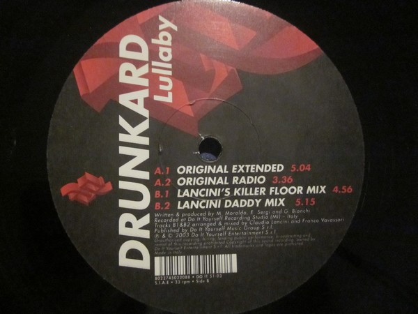 Drunkard - Lullaby | Do It Yourself Entertainment (DO IT 51-03) - main