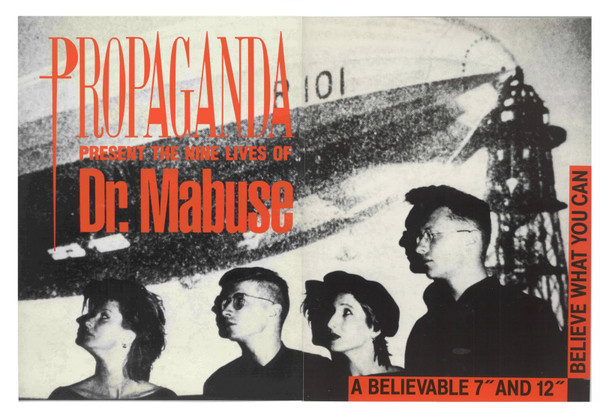 Propaganda - The Nine Lives Of Dr. Mabuse | ZTT (12 ZTAS 2) - 5