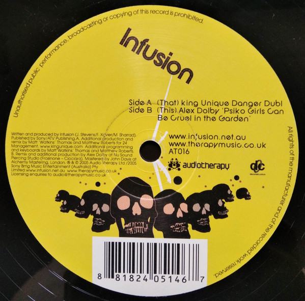 Infusion - Girls Can Be Cruel | Audio Therapy (AT016) - main Infusion - Girls Can Be Cruel | Audio Therapy (AT016) - main