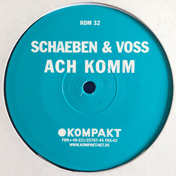 Schaeben & Voss - Ach Komm | Kompakt (KOM  32) - main