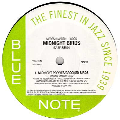 Medeski Martin & Wood + Sa-Ra Creative Partners - Midnight Birds | Blue Note (BTE70410) - 3