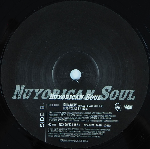 Nuyorican Soul - Runaway (Mousse T. Remixes) | Talkin' Loud (TLXX 20) - 3