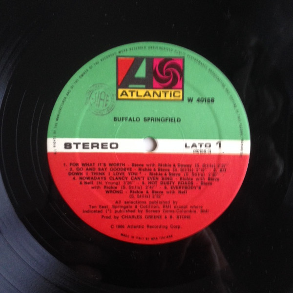 Buffalo Springfield - Buffalo Springfield | ATCO Records (W 40158) - 3