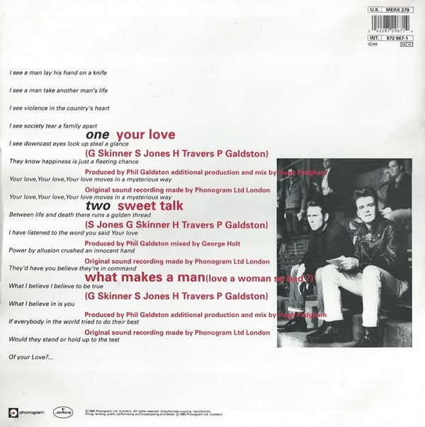 Hipsway - Your Love | Mercury (MERX 279) - 2