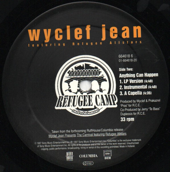 Wyclef Jean Featuring Refugee Allstars - We Trying To Stay Alive | Ruffhouse Records (664618 6) - 4 Wyclef Jean Featuring Refugee Allstars - We Trying To Stay Alive | Ruffhouse Records (664618 6) - 4