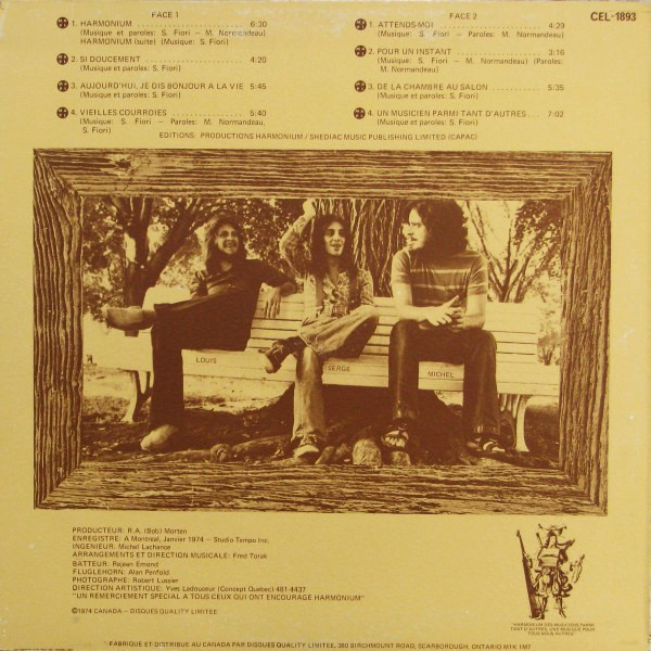 Harmonium - Harmonium | Celebration (CEL 1893) - 2 Harmonium - Harmonium | Celebration (CEL 1893) - 2