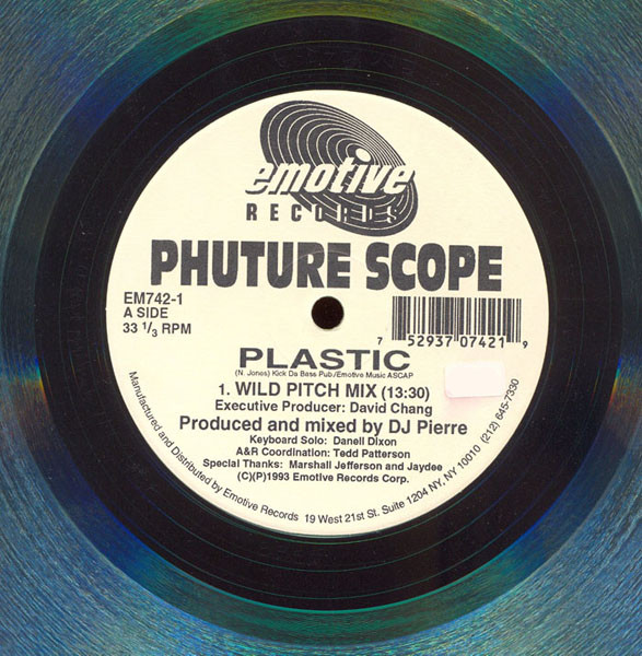 Phuture Scope - Plastic / Hands Of Time | Emotive Records (EM742-1) - main Phuture Scope - Plastic / Hands Of Time | Emotive Records (EM742-1) - main