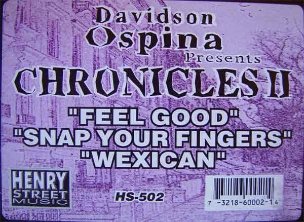 Davidson Ospina - Chronicles II | Henry Street Music (HS 502) - 2