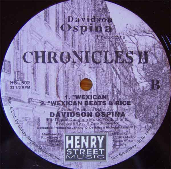 Davidson Ospina - Chronicles II | Henry Street Music (HS 502) - 4