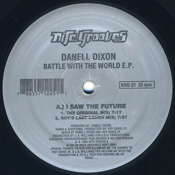 Danell Dixon - Battle With The World E.P. | Nite Grooves (KNG-25) - 2 Danell Dixon - Battle With The World E.P. | Nite Grooves (KNG-25) - 2