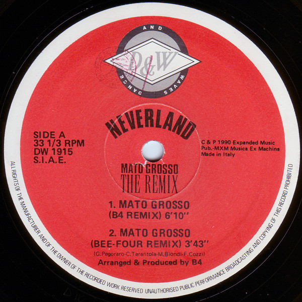 Neverland - Mato Grosso (The Remix) | Dance And Waves (DW 1915)