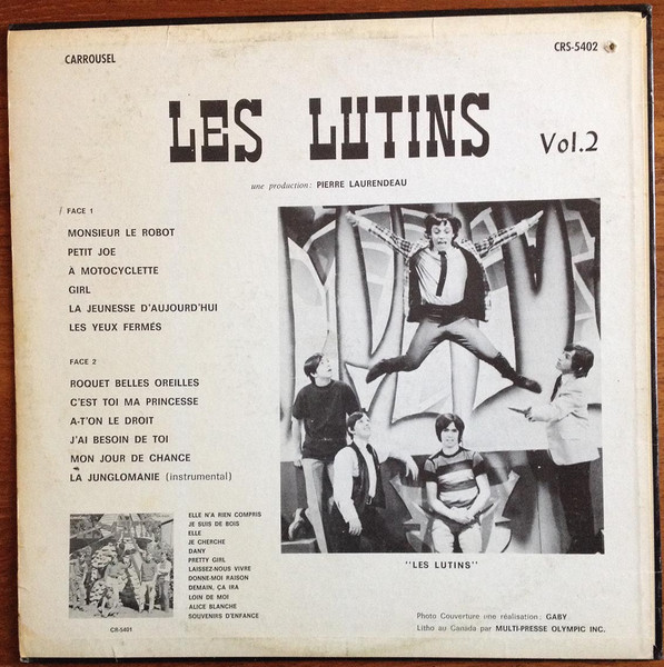 Les Lutins - Les Lutins En Orbite - Vol.2 | Carrousel (CRS 5402) - 2 Les Lutins - Les Lutins En Orbite - Vol.2 | Carrousel (CRS 5402) - 2