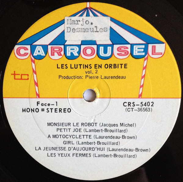 Les Lutins - Les Lutins En Orbite - Vol.2 | Carrousel (CRS 5402) - 3 Les Lutins - Les Lutins En Orbite - Vol.2 | Carrousel (CRS 5402) - 3