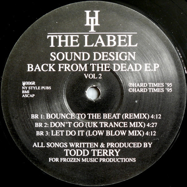 Back From The Dead E.P Vol 2