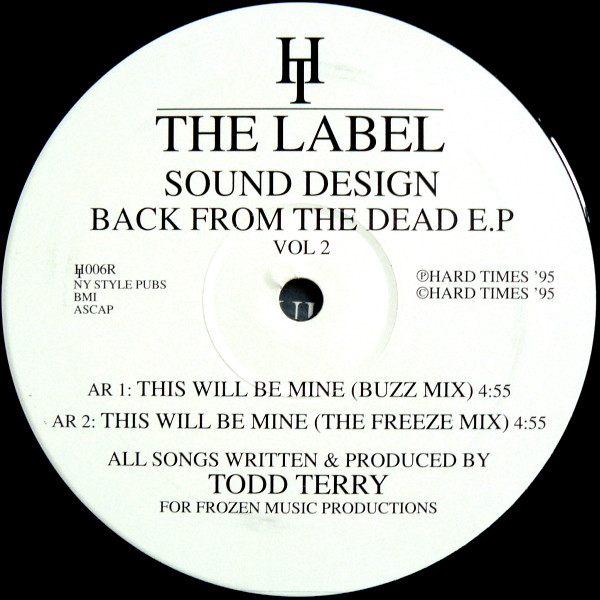 Back From The Dead E.P Vol 2