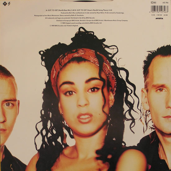 Rob 'N' Raz Featuring Leila K - Got To Get (Remixes) | Arista (612 746) - 2 Rob 'N' Raz Featuring Leila K - Got To Get (Remixes) | Arista (612 746) - 2