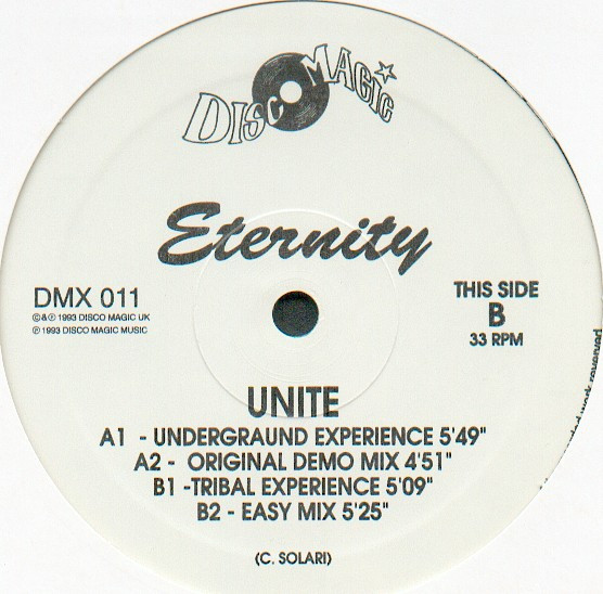 Eternity - Unite | Disco Magic UK (DMX 011) - 2