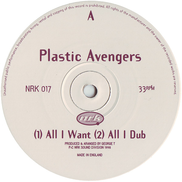 The Plastic Avengers - All I Want | NRK Sound Division (NRK 017)
