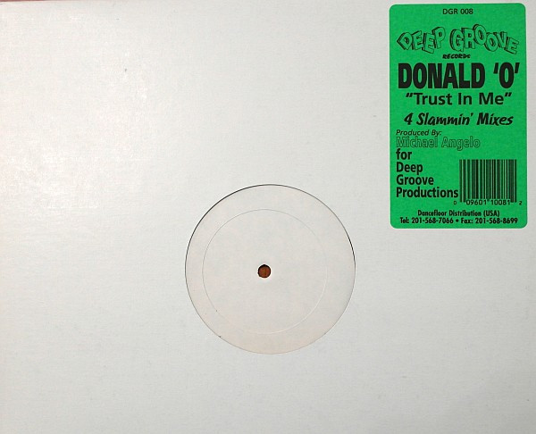 Donald "O" - Trust In Me | Deep Groove Records (DGR 008)