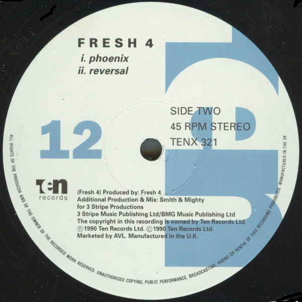 Fresh 4 Featuring Lizz E - Compared To What | 10 Records (TENX 321) - 4 Fresh 4 Featuring Lizz E - Compared To What | 10 Records (TENX 321) - 4