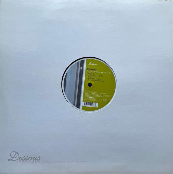 Phonique Feat. Erlend Øye - For The Time Being | Dessous Recordings (dessous 52) - 4 Phonique Feat. Erlend Øye - For The Time Being | Dessous Recordings (dessous 52) - 4