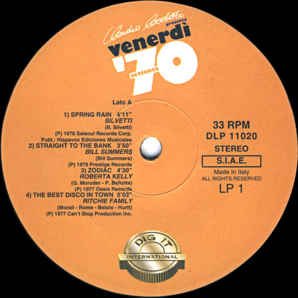 Various - Venerdì '70 | Dig It International (DLP 11020) - 3 Various - Venerdì '70 | Dig It International (DLP 11020) - 3