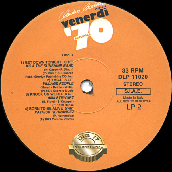 Various - Venerdì '70 | Dig It International (DLP 11020) - 6 Various - Venerdì '70 | Dig It International (DLP 11020) - 6