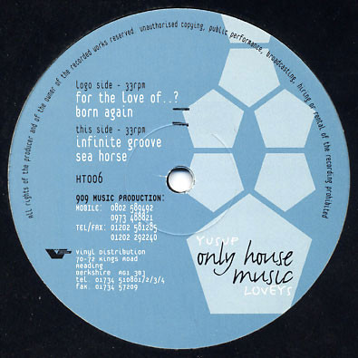 Yusuf & Loveys - Only House Music | House Of 909 (HT006)