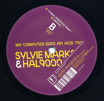Sylvie Marks & Hal 9000 - My Computer Eats An Acid Trip (Remixes) | BPitch Control (BPC 103) - main
