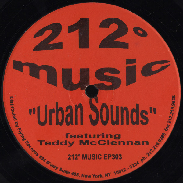 The Urban Sound System - Urban Sounds | 212° Music (212°MUSIC EP303) - 2