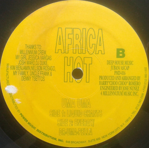 Africa Hot - Uma Uma | Power Music Records (PMD-016) - main