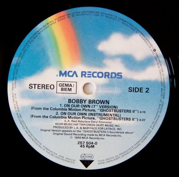 Bobby Brown - On Our Own | MCA Records (257 504-0) - 4