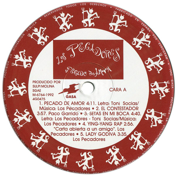 Los Pecadores - Pecado De Amor | GASA (4G0475) - 3