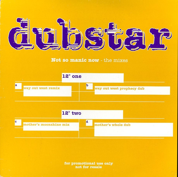 Dubstar - Not So Manic Now - The Mixes | Food (12fooddjx71)