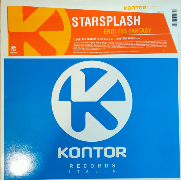 Starsplash - Endless Fantasy | Kontor Records Italia (KRI 13) - main