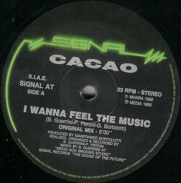 Cacao - I Wanna Feel The Music | Signal (SIGNAL AT)