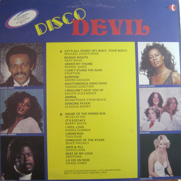 Various - Disco Devil | K-tel (TC 249M) - 2