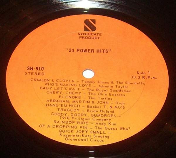 Various - 24 Power Hits | Syndicate Product (SH-910) - 4 Various - 24 Power Hits | Syndicate Product (SH-910) - 4