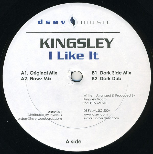 Kingsley Flowz - I Like It | dsev music (dsev 001) - 2 Kingsley Flowz - I Like It | dsev music (dsev 001) - 2