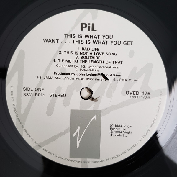 This Is What You Want... This Is What You Get